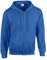 TICTEX Felpa con Cappuccio Unisex | Giacca in Pile Misto Pesante per Uomo e Donna | Giacca in Felpa con Cappuccio e Cerniera | Giacca Estiva Leggera | Royal, 4XL