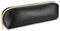 FINPAC PU Leather Pencil Case, Slim & Stylish Pen Bag with Portable Metal Ring, Stationery Organiser Pouch for Teenage Boys Girls Adults Students, Black