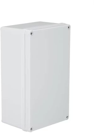 MiJunHD Anschlussdose 150x250x100 mm ABS Kunststoff Projekt Box, IP67 Wasserdichtes Abzweigdose Staubdichtes Elektrisches Verteilerkasten DIY Elektronische Gehäuse (1 Stück)