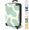 NoBoringSuitcases.com® Handgepäck Koffer 55x40x20 Personalisiert - Reisekoffer mit Rollen, Leichtgewicht Hartschalenkoffer, Trolley Kabinengepäck Wilde Flecken in Mehreren Farben, Koffer für Flugzeug