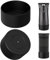 Linkidea Wasserflaschen-Stiefel, kompatibel mit Contigo West Loop 2.0, 453 g, 567 ml, 680 ml, Huron 2.0, 453 g, 567 ml, Silikon, rutschfest, für Flaschen, Schwarz, 2 Stück