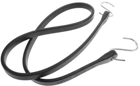 Beatifufu Rubber Binding Strap for Car Trailer Tie down Elastic Bungee Cord Hooks Multifunctional Moving Straps for Securing Cargo and Tarps