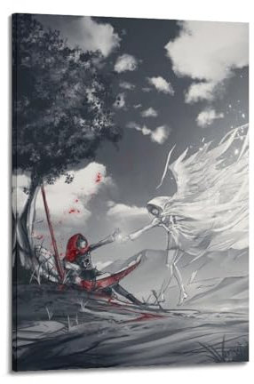 PPZXYEBM Rwby Anime-Poster, dekoratives Gemälde, Leinwand, Wandposter und Kunstdruck, moderne Familienschlafzimmer-Dekoration, Poster, 40 x 60 cm