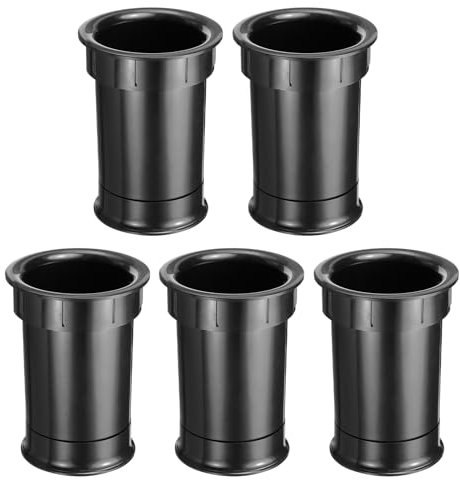sourcing map 75x110mm/3 x 4.3 inch Speaker Port Tube Subwoofer Bass Box Tube Bass Woofer Box Speaker Box Bass Air Port for DJ/PA Speaker Cabinets