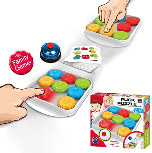 CHEOTIME Block-Puzzle für Kinder und Erwachsene, Denksportaufgaben, Spiele, Spielzeug, kreisförmiges Puzzle, Form, Muster, Block, Tangram, Geometrie, Logik, pädagogisches für