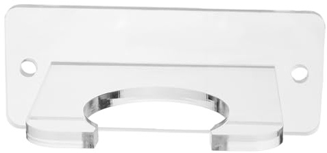 iplusmile Transparente Design für Tennisschläger Acryl Tischtennisschläger Wandhalterung Vielseitiger Schlägerhalter mit Robustem und Fitnessstudio und Ausstellungszwecke