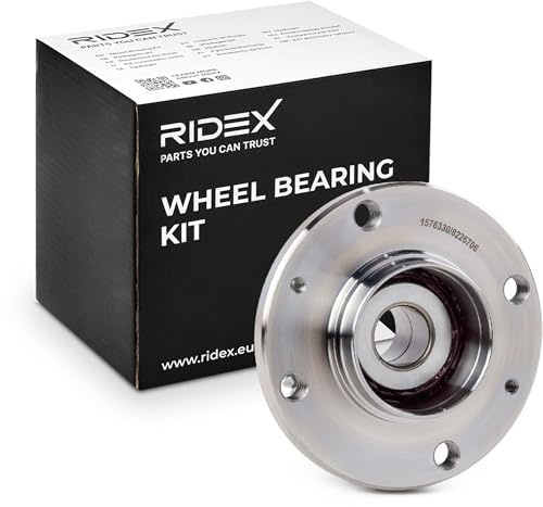 RIDEX 654W0369 Radlagersatz pro Rad Hinten Radlager in Radnabe integriert Kompatibel mit PEUGEOT 106 II Schrägheck 1A, 1C 374878 370168 370174