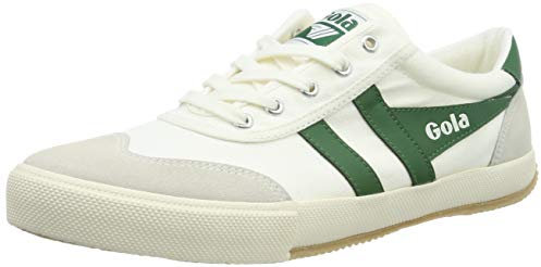 Gola Men's Badminton Trainers, (White/Green Wn), 7 (41 EU)