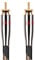 SKW Audiófilo Hifi Cable coaxial digital subwoofer cable RCA para amplificador, sistema estéreo, sistema de alta fidelidad (3M/negro)