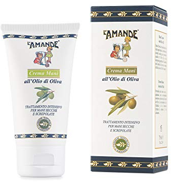 L'AMANDE Handcreme Olivenöl Handcreme Handreparatur 75 ml Creme Handcreme Creme crepolate feuchtigkeitsspendende Handcreme