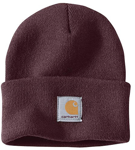 Carhartt Herren Acrylic Watch Hat Mütze, One Size, Rot