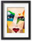 Hochwertiger Kunstdruck Poster Print – Mondrian - Künstler: Boris Draschoff - A4 - 210mm x 297mm Badezimmer Deko Bilder Wohnzimmer Poster & Kunstdrucke | Lieferung ohne Rahmen
