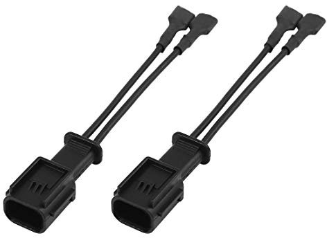X AUTOHAUX 2pcs Speaker Wire Adapter Horn Harness Connector for Honda Civic