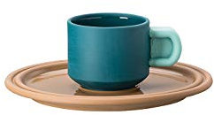 Rosenthal - Espressotasse, Mokkatasse - Tonque Peacock - Porzellan - 2-TLG.