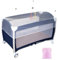 LEMESO Universal Mosquitera Cuna de Viaje Mosquitera Cama Bebe de 120x60cm / 90x40 cm, Color Blanco