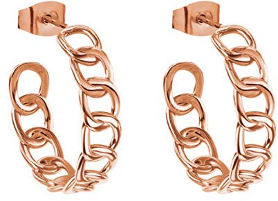LIEBESKIND BERLIN TIME & JEWEL Ohrringe (roségold)