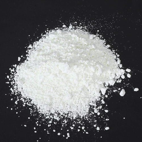 Polvo de pigmento brillante, 100 g de polvo de pigmento luminiscente, polvo fluorescente de bricolaje no tóxico para maquillaje, pintura y diseño de uñas, fiesta de Halloween(Blanco)