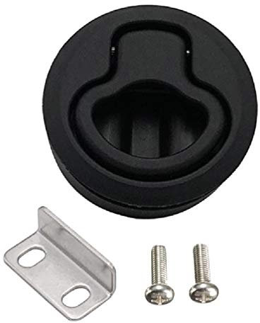 Buwei 2 ronde serrure encastrée tirette de remplacement en plastique pour RV bateau marin Southco verrouillage