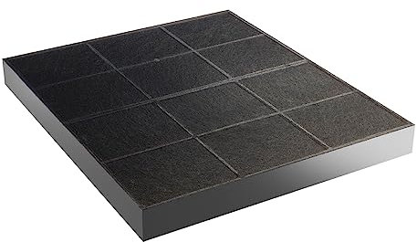 Teka C1RTK - Filtro de Carbón Convencional, para Campana en Recirculación, Modelo Cuadrado, Instalación Sencilla, para Modelos DLV, DVT 68660/78660/98660, Color Carbón