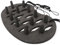 Colcolo Black Fly Fishing Pallet Tray Orgnizer with Waist Belt, Neck Strap