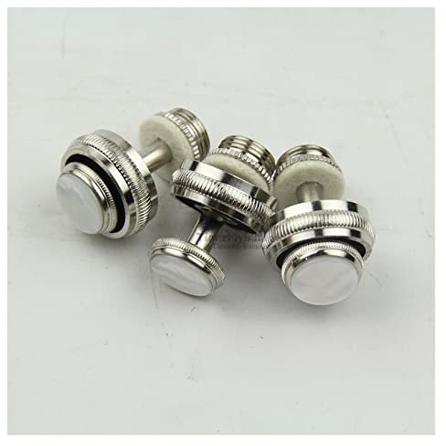 yaoqijie 3 Pcs=1 Set Trumpet Finger Buttons For Repairing Parts Perfect lasting (Color : B)