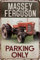 Panneau d'avertissement pour parking tracteur résistant aux intempéries – Parking Only convient pour tracteur Massey Ferguson, trekking, amateur de bouledog, collectionneurs et visseurs, 30 x 20 cm