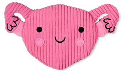 Gebärmutter Mini Körnerkissen - Süßer Uterus Mini Wärmekissen Mikrowellenkissen