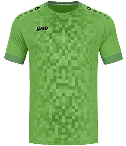 JAKO Herren Trikot Pixel (Kurzarm), Soft Green, S