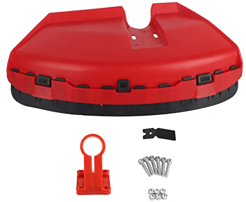 Tonysa Cubierta de Protección de Recortadora Reemplazable, Cubierta de Protección de Recortadora de Césped de 26 Mm, Recortadora de Desbrozadora Protector de Hoja Duradero para
