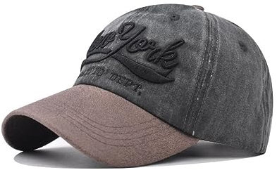 XibeiTrade Jahrgang New York NY Baseball Kappe Männer Frauen Baumwolle Sport Draussen Hut (Grün)