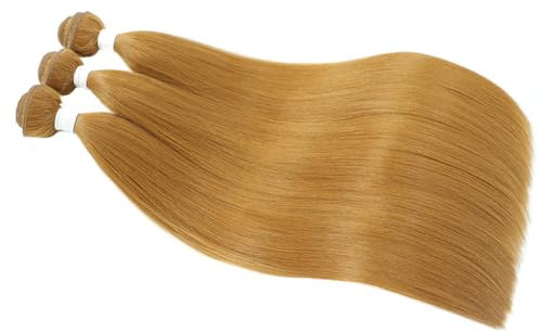 Capelli Lunghi Che Intrecciano Fasci Biondi Estensioni Sintetiche Dei Capelli In Fibra Ad Alta Temperatura Ombre Bionde Rosse Marroni Per Le Donne