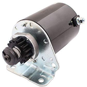 SECURA 1x Anlasser (16 Zähne) 16 Zahn Ritzel kompatibel mit Briggs&Stratton Motoren | Anlasser O-Nr. 394805, 497595, 693054