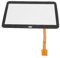 Pantalla Digitalizadora Táctil para Tableta, Reemplazo del Digitalizador de Pantalla Táctil de Tamaño Preciso, 10,1 Pulgadas, Ajuste, Cristal Táctil Cómodo para P5210