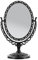 Healvian Schminkspiegel Vintage Spiegel Oval Tischspiegel Doppelseitiger Kosmetikspiegel Drehbarer Ovaler Spiegel Schminktisch Dekorativer Make-up Spiegel mit Ständer Makeup Mirror
