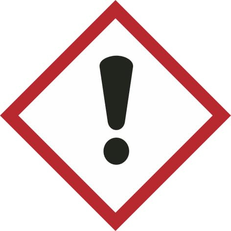 50 Gefahraufkleber GHS 07 - Achtung Ausrufezeichen reizend - 30x30mm - Gefahrstoffkennzeichnung, Gefahrstoffsymbole, Etiketten Aufkleber, (GHS, GHS 07 - Achtung, 50, GHS)