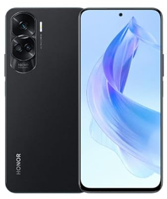 HONOR 90 Lite Smartphone 5G,8GB+256GB,Pantalla de 6,7” 90Hz,Triple Cámara Trasera de 100MP,Batería de Alta Capacidad de 4500mAh,Android 13,Dual SIM/Negro (Reacondicionado)