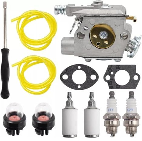 ZLLYGMD Pièces détachées pour Outils de Jardinage Kit carburateur 309376002 for tronçonneuse Ryobi RY3714 RY3716 à Essence for Tournevis Facile à remplacer
