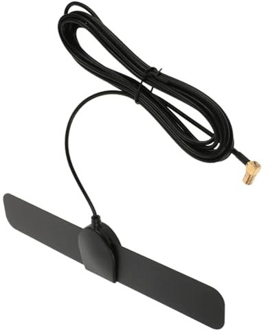 MAGICLULU Antena De Coche Antena De Radio Antena Estéreo Antena Am/FM Antena Interior Cobre Negro