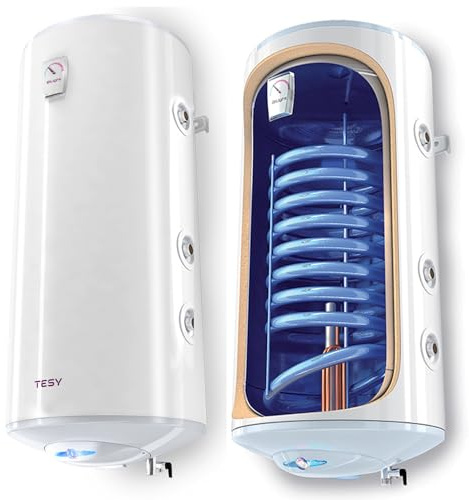 Electric Hot Water Cylinder 120 Litre with Internal Heat Exchanger High Efficiency TESY BiLight 2000W