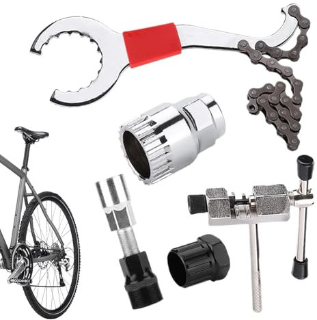 Kits de herramientas para bicicletas, kit de herramientas de reparación de bicicletas - Kit integrado de reparación de bicicletas de carretera multifuncional - Conjunto de herramientas de mantenimient