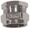 22mm Chrome Stop End - Bag of 2