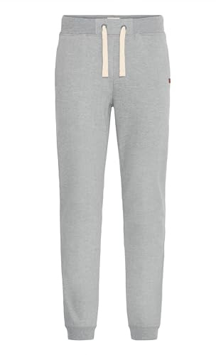Blend BHTilo Herren Sweatpants Jogginghose Sporthose mit Fleece-Innenseite und Kordel Regular Fit, Größe:3XL, Farbe:Zink Mix (70815)