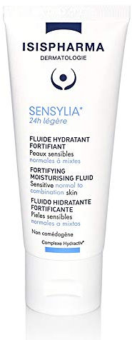 ISISPHARMA SENSYLIA - Légère Crème 40 ml - Fluide hydratant fortifiant 24h - Peaux sensibles et déshydratées - Fabrication Française