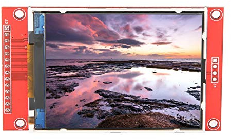 2,8 Zoll ILI9341 240x320 5 V / 3,3 V TFT SPI LCD-Anzeigemodul Serieller Anschluss LCD-Touchscreen-Modul Farbdisplay, Unterstützung 65K-Farbdisplay(mit Berührung)