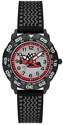 Cool Time Jungen Kinder Armbanduhr (blau) (schwarz)
