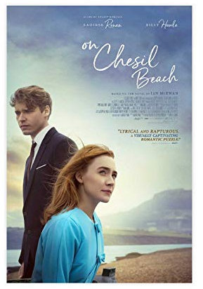 Filmposter Saoirse Ronan auf Chesil, Strand, Wandkunst, Dekor, Bild, Gemälde für Wohnzimmer, Schlafzimmer, Dekoration, 40 x 60 cm, ohne Rahmen