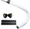 TOPCABIN Fahrrad Lenkerbänder,2 Rollen Comfort Lenkerband für Citybike Road Bike Lenker Band Bike Lenkerband mit Bar Plugs (Weiß 001)