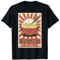Kawaii Ramen Japanische Nudeln Anime Retro Japan Flagge Bowl T-Shirt