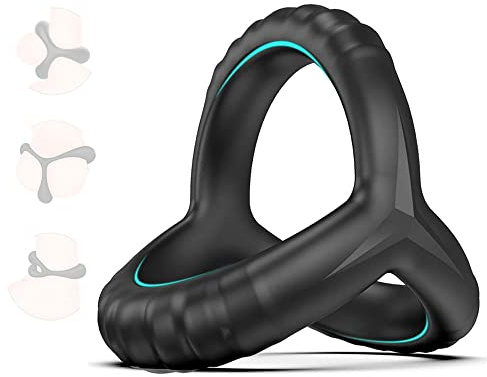 Accessoires d'accessoires d'entraînement en silicone pour hommes Noir