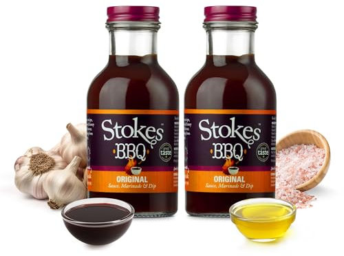 Stokes Original BBQ Sauce 315g - Pack of 2